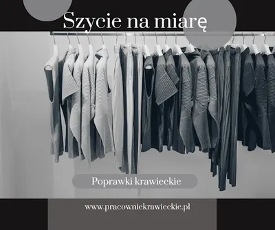 KRAWCOWA Z PAZUREM POWIŚLE POPRAWKI KRAWIECKIE/DOPASOWANIE GARNITURU I SUKIENKI